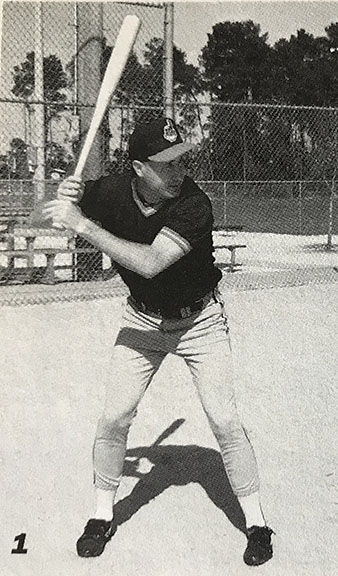 Good hitting: The stance