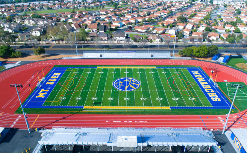 Mt Eden HS Football Field and Track