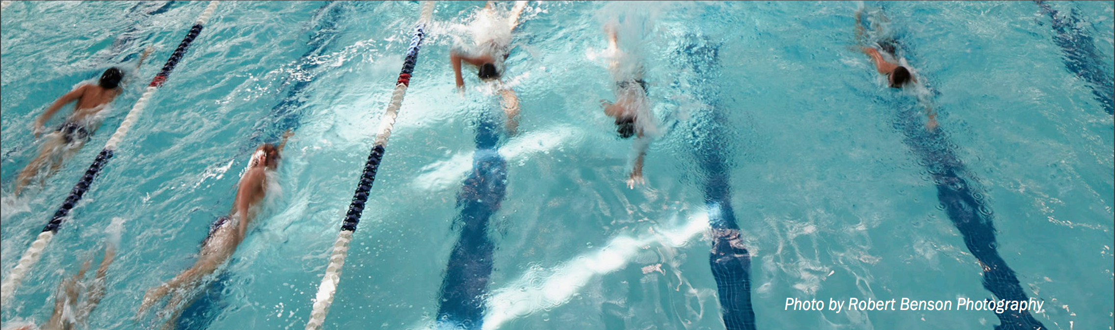 Students Swimming at St Johns Prep -- credit Robert Benson Photography
