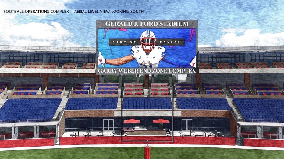 Expanding SMU's Gerald J. Ford Stadium